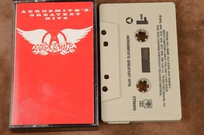 AEROSMITH GREATEST HITS Sweet Emotion Walk dis Way Steven Tyler  CASSETTE     v3 - Image 1 of 4