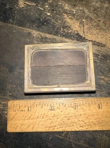 Print Block “ Border Frame “ Brass Face #3 - Picture 1 of 6
