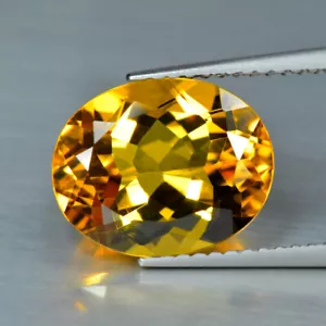 4.08Ct Pretty Quality Natural "AAA" Grade Helidor Golden Yellow Beryl _Brazil - Picture 1 of 1