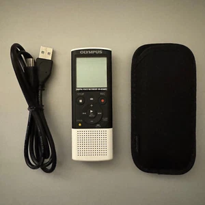 OLYMPUS VN-8500PC Digital Voice Recorder Memos Dictaphone PC Connection USB Case - Picture 1 of 20