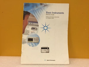 Agilent / HP 5988-9465ENUS Basic Instruments Selection Guide - Picture 1 of 1