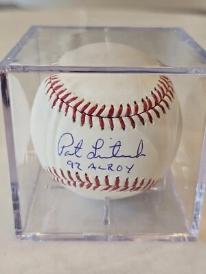 Pat Listach Autographed/Signed Baseball TRISTAR 92 AL ROY - Image 1 of 4