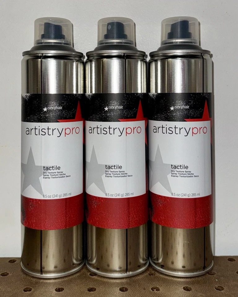 PACK 3!!! SEXY HAIR ARTISTRY PRO SPRAY TÁCTIL TEXTURA SECA 8,5 OZ SPRAY PARA EL CABELLO Foto 1 de 4