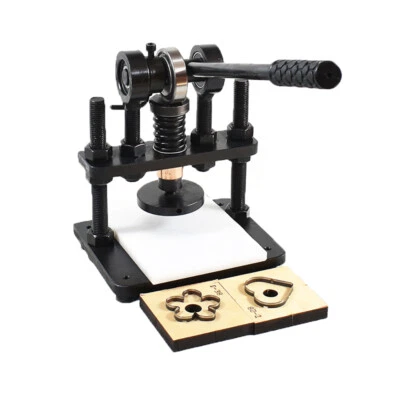 Manual Die Cutting Machine Leather Rubber PVC Knife Die Press Punching Machine - Image 1 of 4