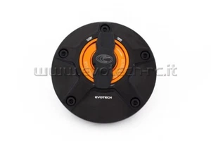 EVOTECH TAPPO SERBATOIO SGANCIO RAPIDO KAWASAKI Z 900 RS 2018 NERO-ARANCIONE - Imagen 1 de 1