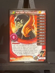 Dragon Ball Z CCG Majin Bibidi the Mastermind LV 1 Fusion Saga ¡Ilimitado! - Imagen 1 de 2