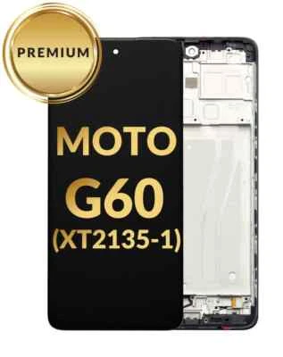 LCD总成带框架适用于摩托罗拉 Moto G60S (XT2133 / 2021)(高级) — 第 1/2 张图片