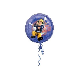 Feuerwehrmann Sam einseitiger Standard Folienballon Gewicht & Band enthalten 17" - Bild 1 von 2