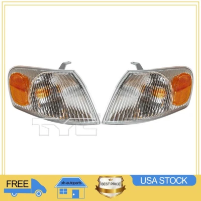 Conjunto de luces intermitentes delanteras TYC 2 PIEZAS para Toyota Corolla XH 1998 1999 2000 Foto 1 de 4
