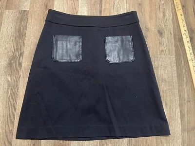 Halogen Skirt, Women's Size 6P Petite, Black, A-line, Pockets, Zip Back - Image 1 of 4