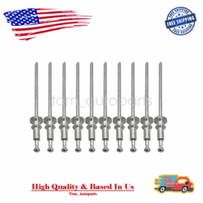 For GM GMC Chevy Window Trim Clip Molding Spot Weld Pin Stud Rivet In Studs 10pc - Image 1 of 4