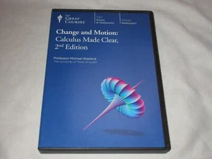 Change and Motion: Calculus Made Clear DVD's 4-Disc Great Courses Math Lectures - Picture 1 of 5