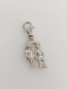 Thomas Sabo CC586 Charm Club Sterling Silver Gemini Zodiac Charm RRP $77 - Picture 1 of 2
