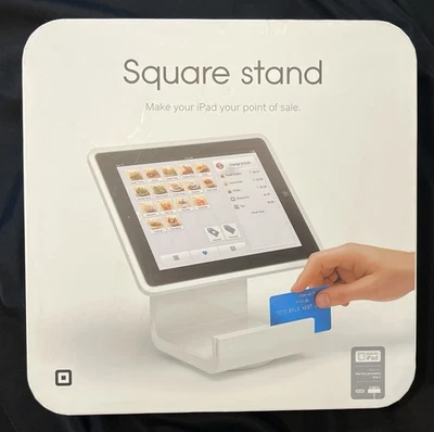 Square Stand Point of Sale POS for iPad 2 3rd Gen 30 Pin Connector New Open Box - Image 1 of 4