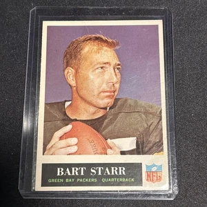 Philadelphia #96 1965 Bart Starr Green Bay Packers Salón de la Fama - Imagen 1 de 11