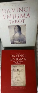 Da Vinci Enigma Tarot deck & book  2005 1st ed. Enigma Grid Fibonacci Sequence  - Picture 1 of 6