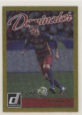 Panini Donruss Dominators Gold Neymar Jr #17 2016-17 Foto 1 de 2