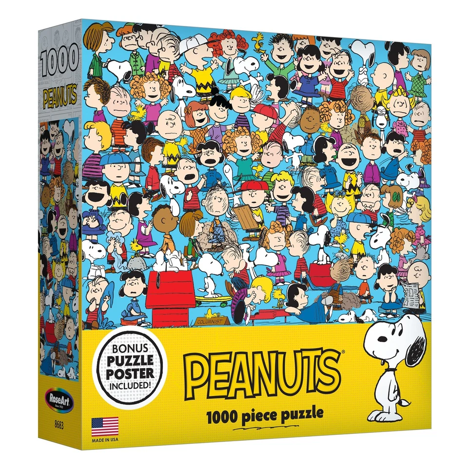 Licensed Jigsaw Puzzle Peanuts 1000 Pieces-Cast Of Characters - 5A002HZM-1GKL1 - Image 1 of 1