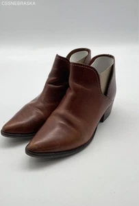 Botín Steve Madden Austin Marrón en Cuero Coñac - Talla 7M - Imagen 1 de 7