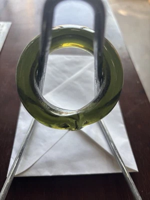 Ancien Annaux Verre Collier Cheval XIX° - Photo 1/4