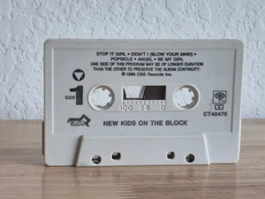 New Kids On The Block Cassette Tape Only NKOTB CBS 1986 - Picture 1 of 6