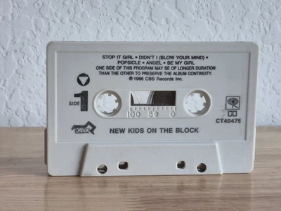 New Kids On The Block Cassette Tape Only NKOTB CBS 1986 - Image 1 of 4