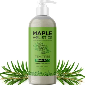 Klärendes Shampoo für Aufbau & fettiges Haar - Teebaumshampoo für Männer und Wo... - Bild 1 von 8