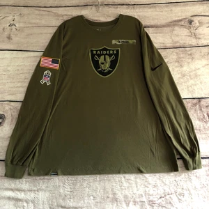 Salute To Service Raiders Shirt XL Grün Dri Fit Nike Tee USA Flagge Langarm - Bild 1 von 13