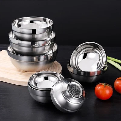 High Quality Stainless Steel Salad Bowls for All Your Culinary Needs - Image 1 of 4