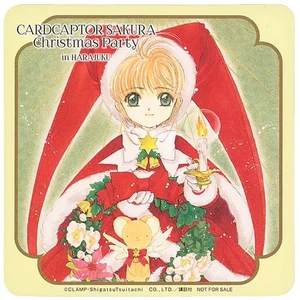 Sakura Kinomoto Christmas Coaster "Cardcaptor Sakura Christmas Party in HARAJUKU - Picture 1 of 1