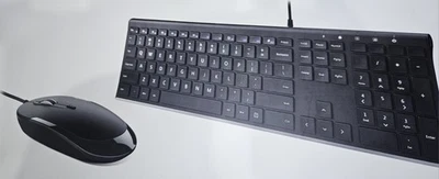 Jelly Comb Multi-Device Keyboard & Mouse Wired Brand New Boxed German Read Discr - Image 1 of 4