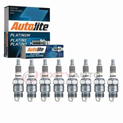 8 bujías Autolite Platinum para Ford 300 1963 4,3 L 4,7 L 5,8 L 6,4 L casi nuevas Foto 1 de 4