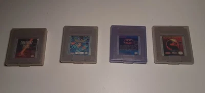 Лот из 4 игр для Gameboy, протестированных и работающих с чехлами - Изображение 1 из 4