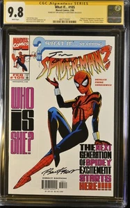 What If #105 CGC 9.8 SS Firmado DeFalco & Frenz • 1st Spider-Girl • Marvel • 1998 - Imagen 1 de 2