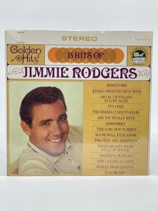 NEW SEALED 15 HITS OF JIMMIE RODGERS 12" LP VINYL RECORD DOT 1967 - Picture 1 of 2