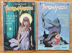 Eclipse Comics Pelleas & Melisande 1 & 2 Compete Set Full Run 1985 Night Music - Picture 1 of 4