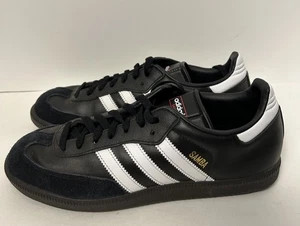 Adidas Samba Shoes Mens Size 9 Classic Leather Trainer Sneaker 019000 - Picture 1 of 9