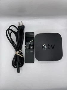 Apple TV (4th Generation) 32GB HD Media Streamer - Black (Model A1625) - Picture 1 of 10