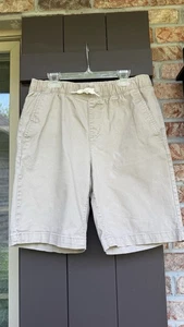 OLD NAVY Boy Khaki Drawstring & Elastic Chino Shorts Size XXL 18 - Picture 1 of 4