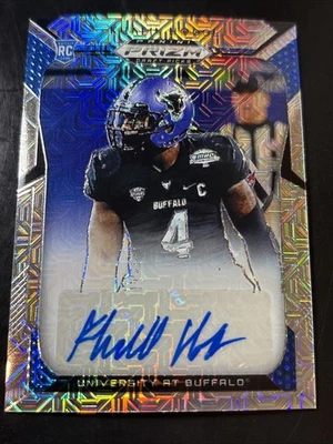 2019 Panini Prizm Draft Draft Picks Mojo Prizm Auto /49 Khalil Hodge Auto RARE - Image 1 of 4