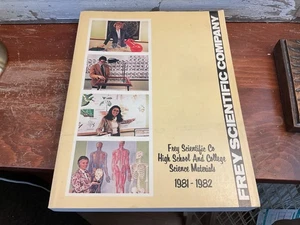Vintage Frey Scientific Company Catalog - High School and College , 1981-1982 - Picture 1 of 7