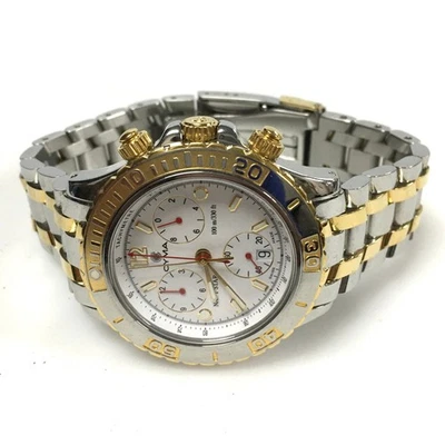 Reloj Pulsera V315 Vintage CYMA Navystar 100m WR Cuarzo Hecho en Suiza Acero Inoxidable Foto 1 de 4