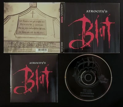 ATROCITY - Blut CD 1994 LIMITED DIGIPAK (Moonspell, Type O Negative, Therion) - Bild 1 von 4