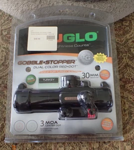 TRUGLO GOBBLE-STOPPER RED DOT 30MM 3MOA WEAVER MOUNT SHOTGUN SCOPE NEW SEALED - Picture 1 of 18