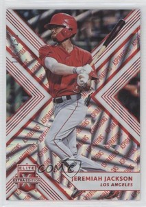 2018 Panini Elite Extra Edition Aspirations Red /150 Jeremiah Jackson #56