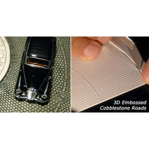 Proses 3D-EB-05 Embossed PVC Sheets Road 68 cm straight 25 cm curved Width 8 cm - Imagen 1 de 1