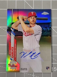 2020 Topps Chrome Update Refractor Kyle Garlick Rookie #USA-KG Phillies RC SP - Picture 1 of 9
