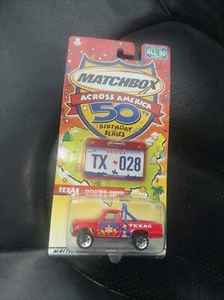 Matchbox #97535 Across America 50th Diecast Texas Dodge Dakota Pickup Truck NEW - Picture 1 of 1