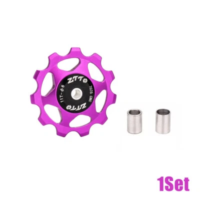 Polea de cambio trasero para bicicleta 11T rueda de jockey rueda guía de aluminio Foto 1 de 4