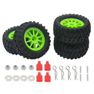 RCAWD Wheel Rim Tires & Body Clips for 1/14 WLtoys 144001 124018 124019 - Picture 1 of 8